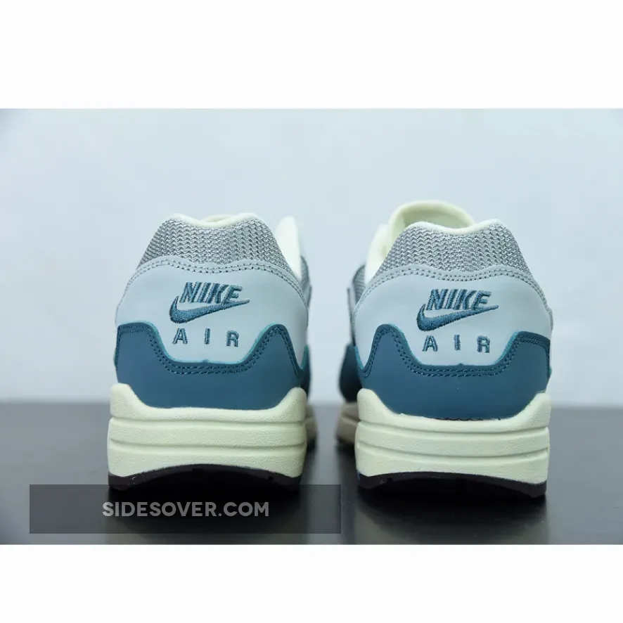 Patta x Nike Air Max 1 Metallic Silver/Noise Aqua-Pure Platinum DH1348-004 Patta x Nike Air Max 1 Metallic Silver/Noise Aqua-Pure Platinum DH1348-004