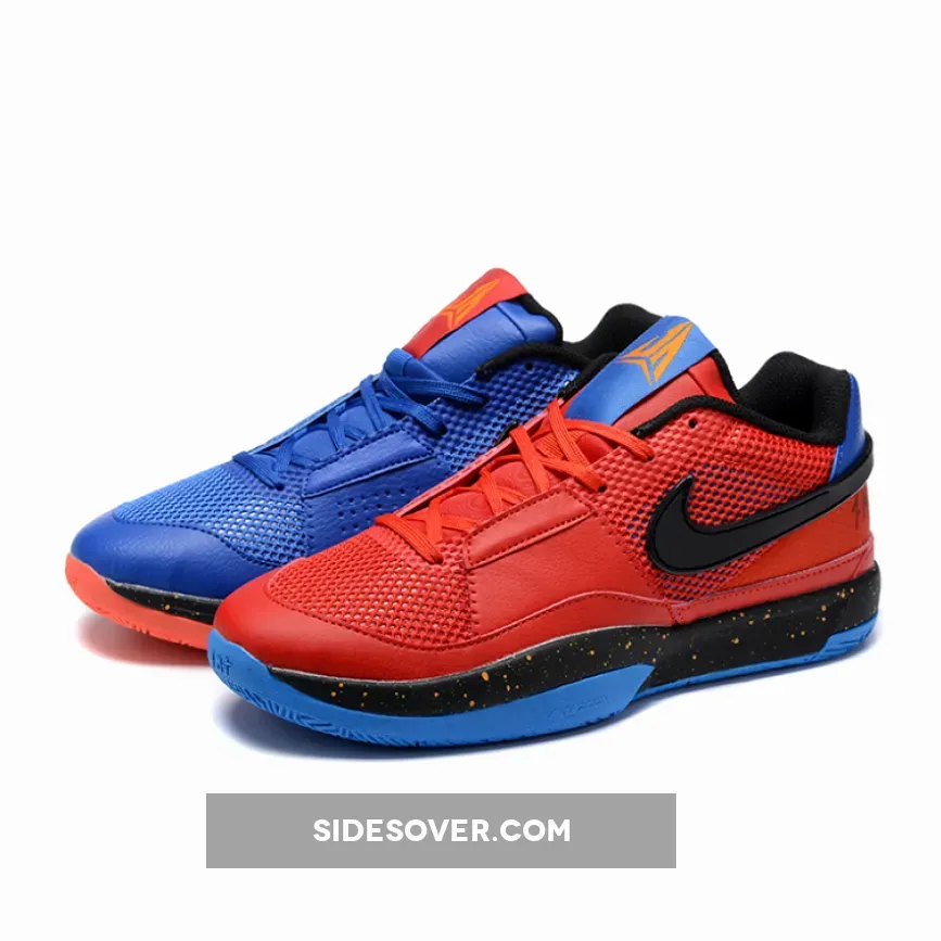 Ja Morant Mismatch Shoes / Nike Ja 1 'Mismatch' Game Royal/Black/University Red DR8785-401