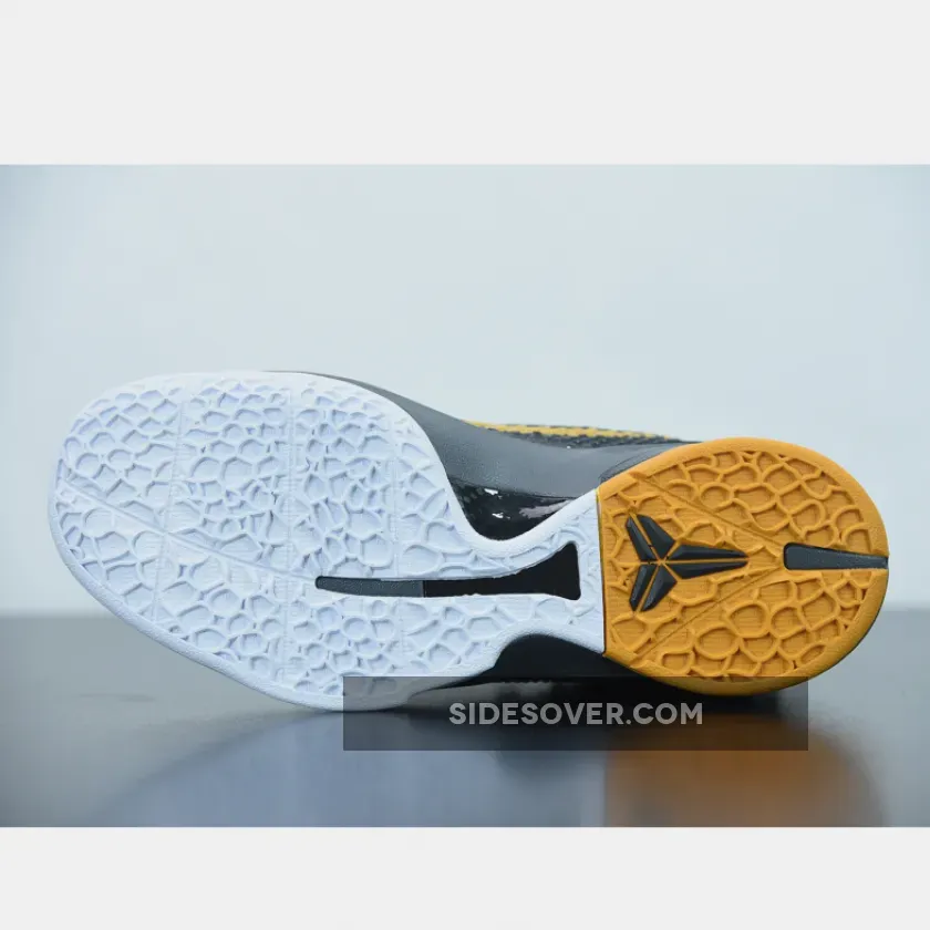 Nike Kobe 6 Protro 'Del Sol' Black/Dark Grey-White-Del Sol - nike del sol