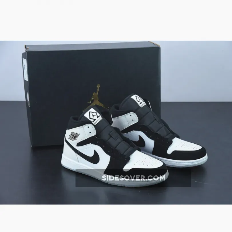 Air Jordan 1 Mid Diamond Black White , Se DH6933-100