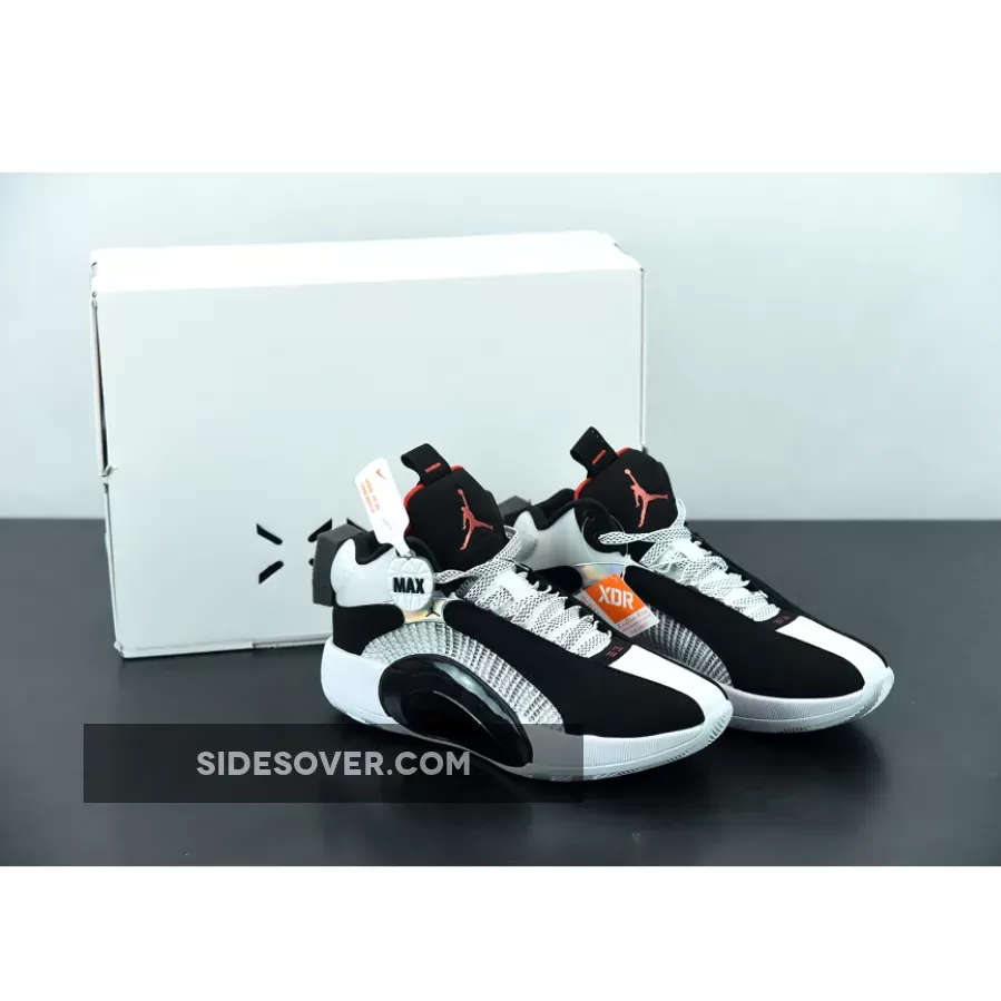Air Jordan 35 'DNA' White/Black-Fire Red CQ4227-001 / air jordan 35 dna