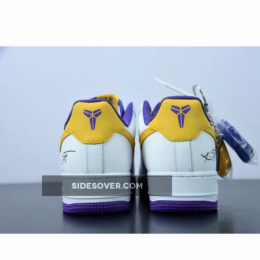 Nike Air Force 1 Low 'Lakers' White Purple Yellow yellow and purple nike shoes