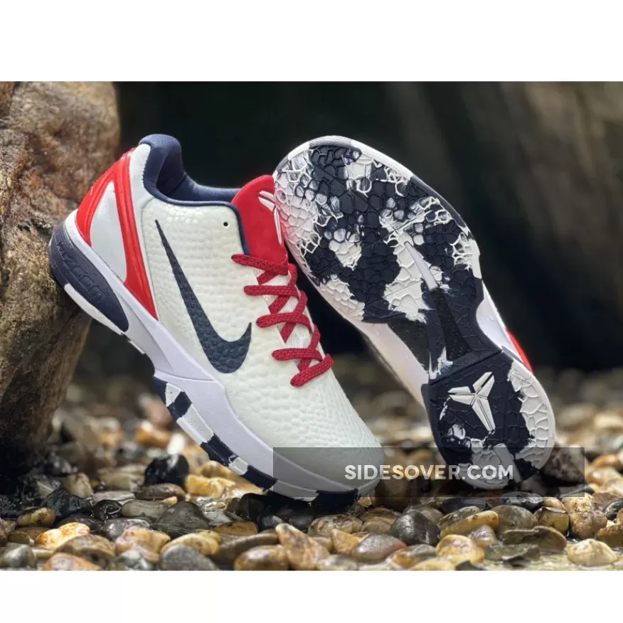 Nike Kobe 6 Protro 'Team USA' PE Home White Restock