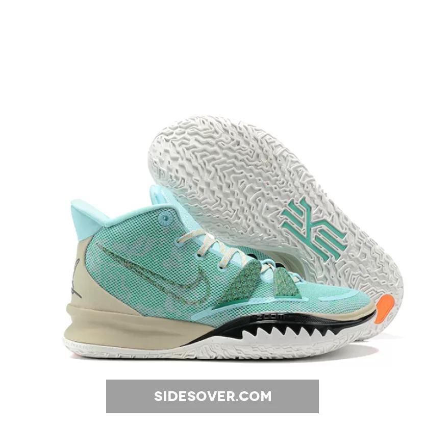 Nike Kyrie 7 Light Blue/Wolf Grey-Black-White | kyrie 7 grey