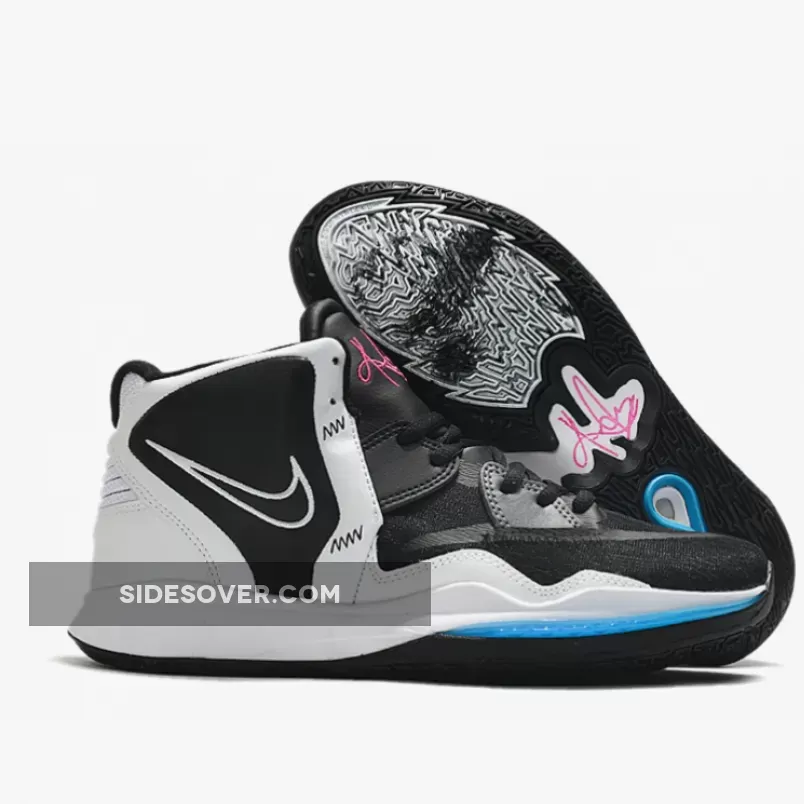 Nike Kyrie 8 White Black Pink / Cz0204-003 DC9134-003