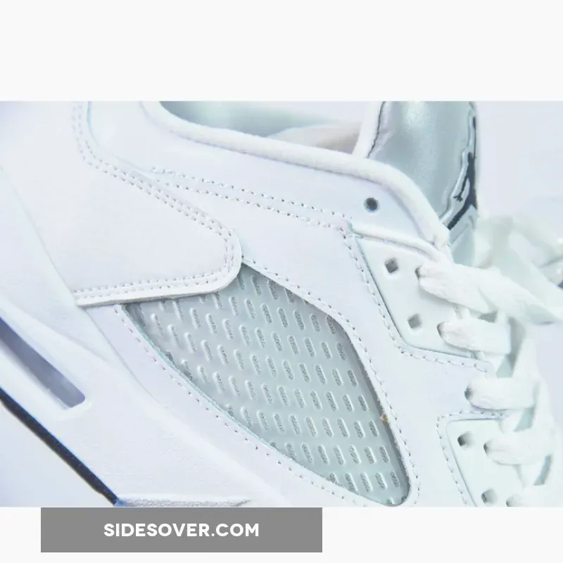 Nike Air Jordan 5 Low GS White Black For Womens Nike Air Jordan 5 Low GS White Black For Womens