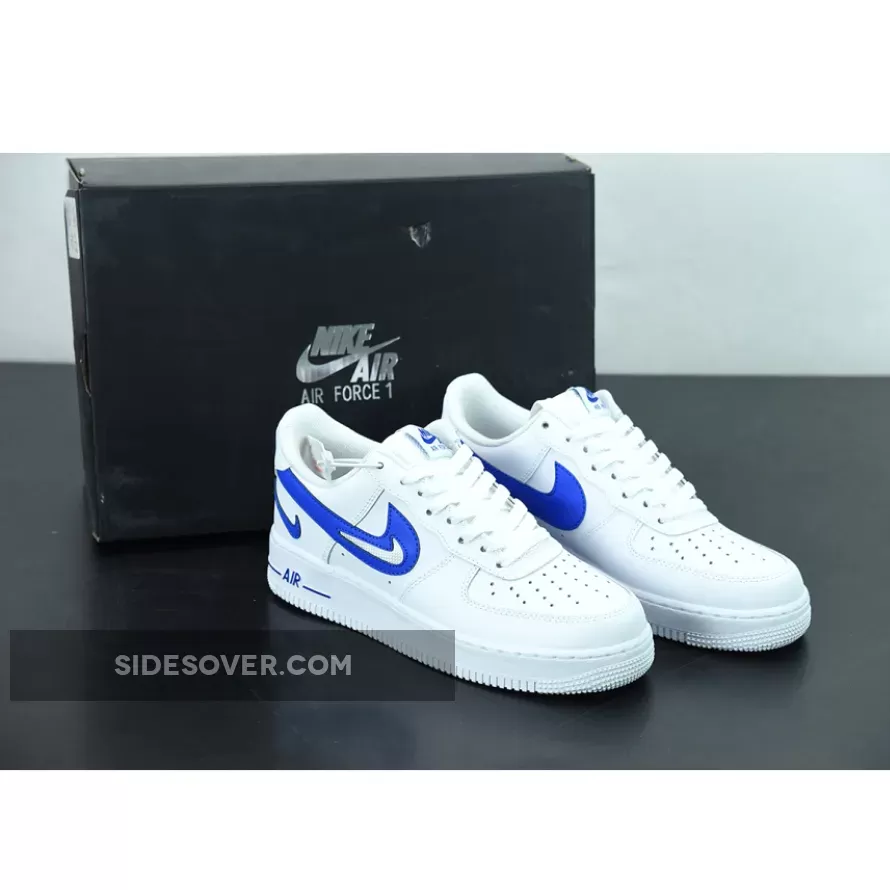 Nike Air Force 1 Low Cut-Out White Game Royal DR0143-100 - air force 1 game royal