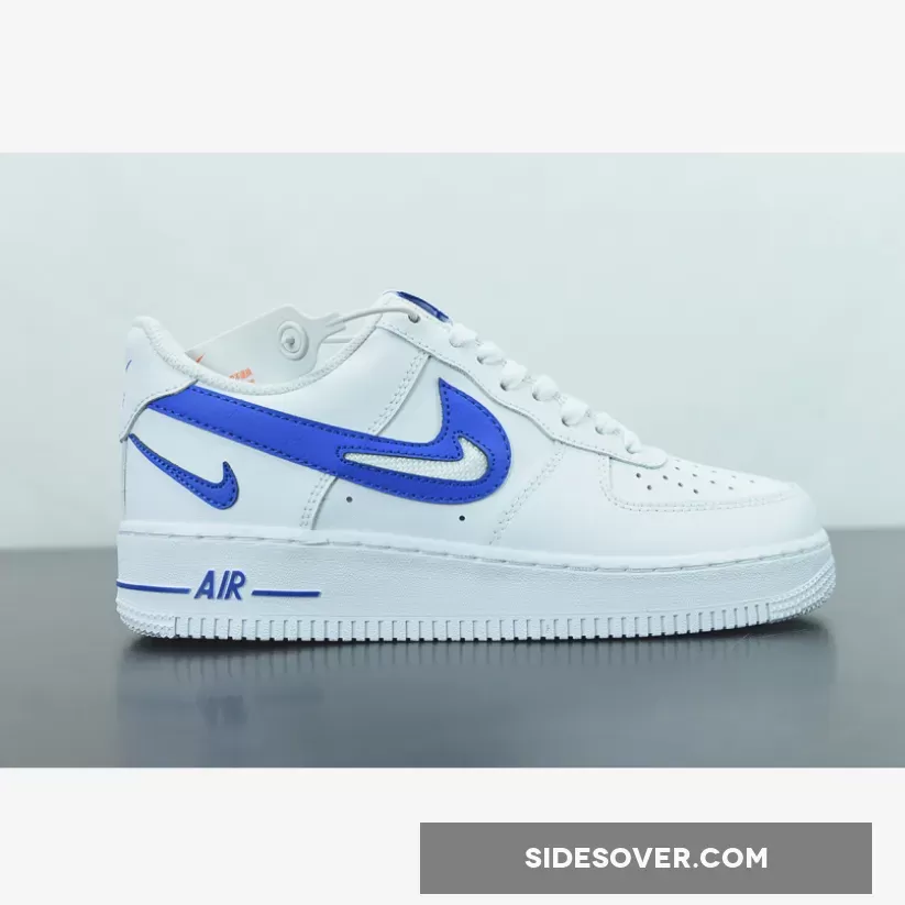 Nike Air Force 1 Low Cut-Out White Game Royal DR0143-100 - air force 1 game royal