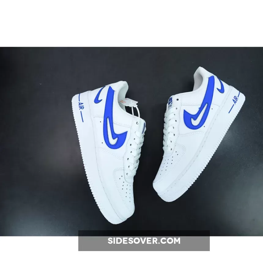 Nike Air Force 1 Low Cut-Out White Game Royal DR0143-100 - air force 1 game royal