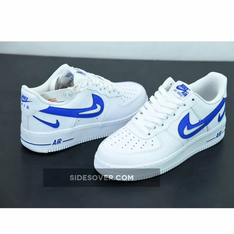 Nike Air Force 1 Low Cut-Out White Game Royal DR0143-100 - air force 1 game royal