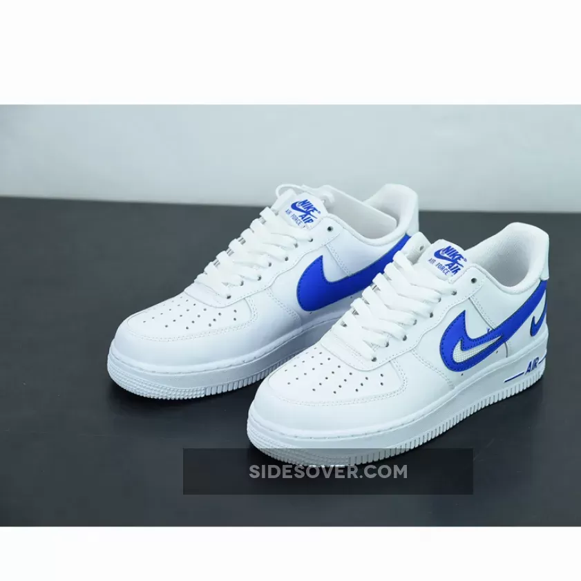 Nike Air Force 1 Low Cut-Out White Game Royal DR0143-100 - air force 1 game royal
