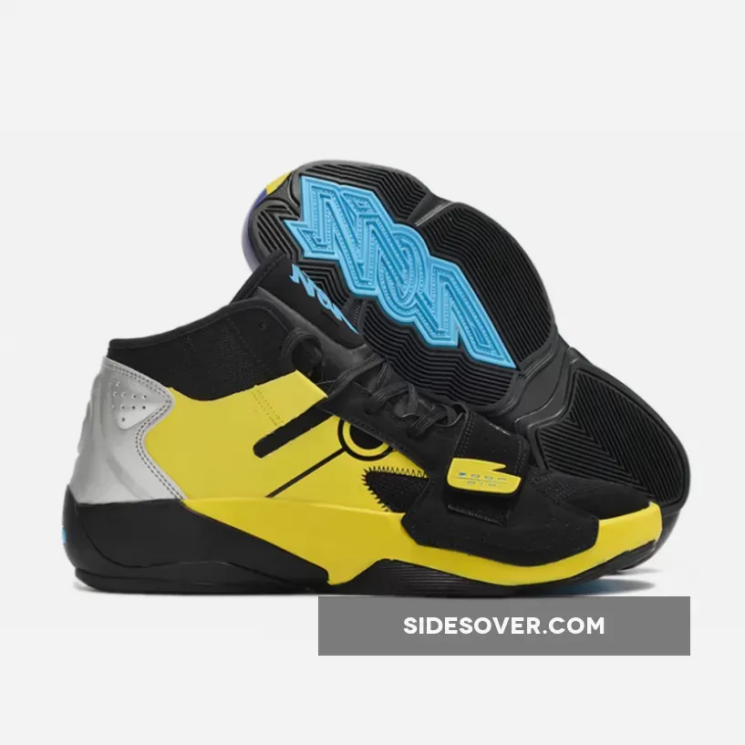Jordan Zion 2 "Naruto vs. Sasuke" Black/Laser Blue-Yellow Strike