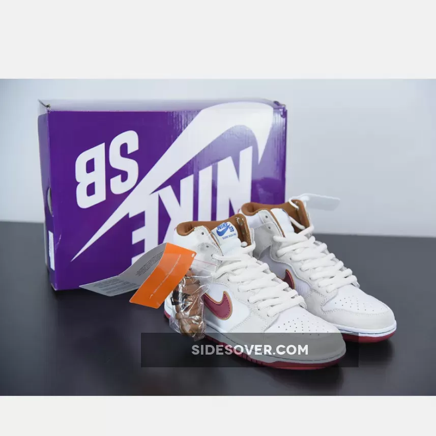 Nike SB Dunk High Sail Bright Crimson CV9499-100 New Releases
