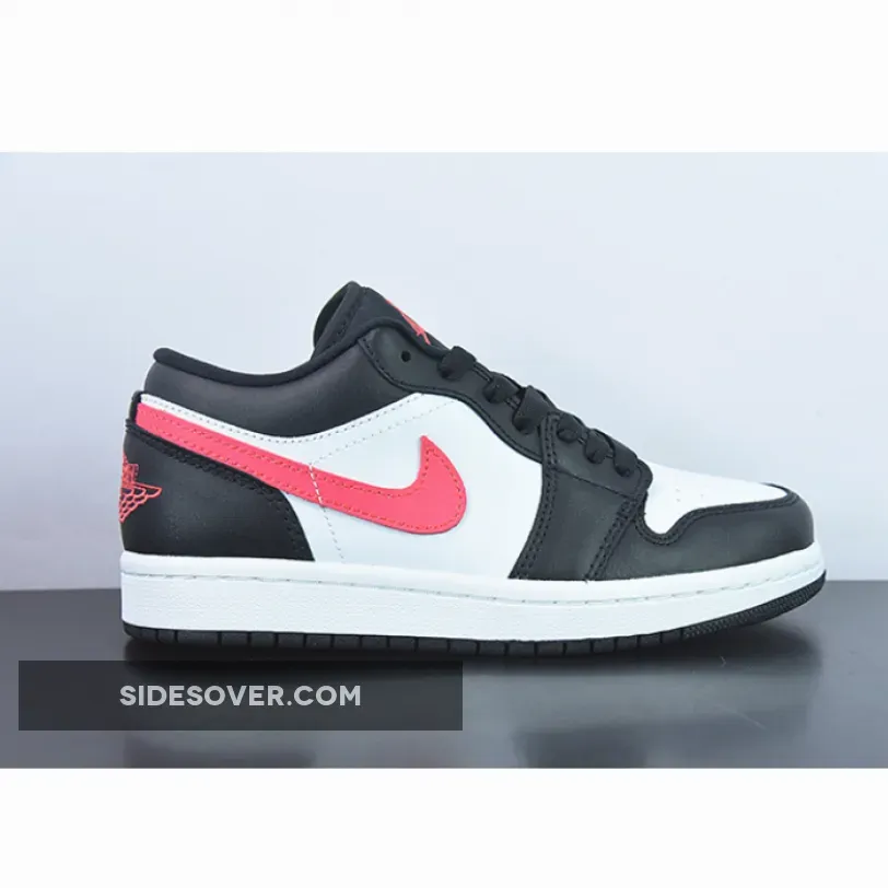 Air Jordan 1 Low Black/Siren Red-White / Siren Red Jordan 1 DC0774-004