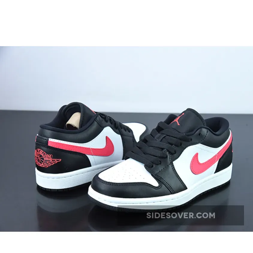 Air Jordan 1 Low Black/Siren Red-White / Siren Red Jordan 1 DC0774-004