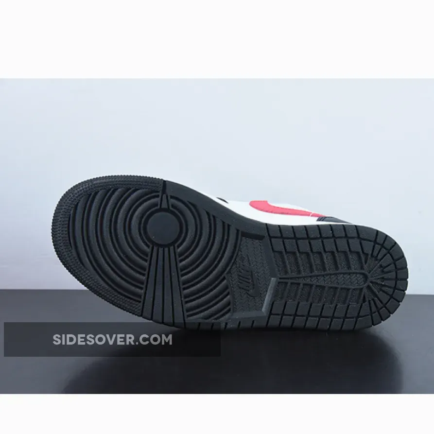 Air Jordan 1 Low Black/Siren Red-White / Siren Red Jordan 1 DC0774-004