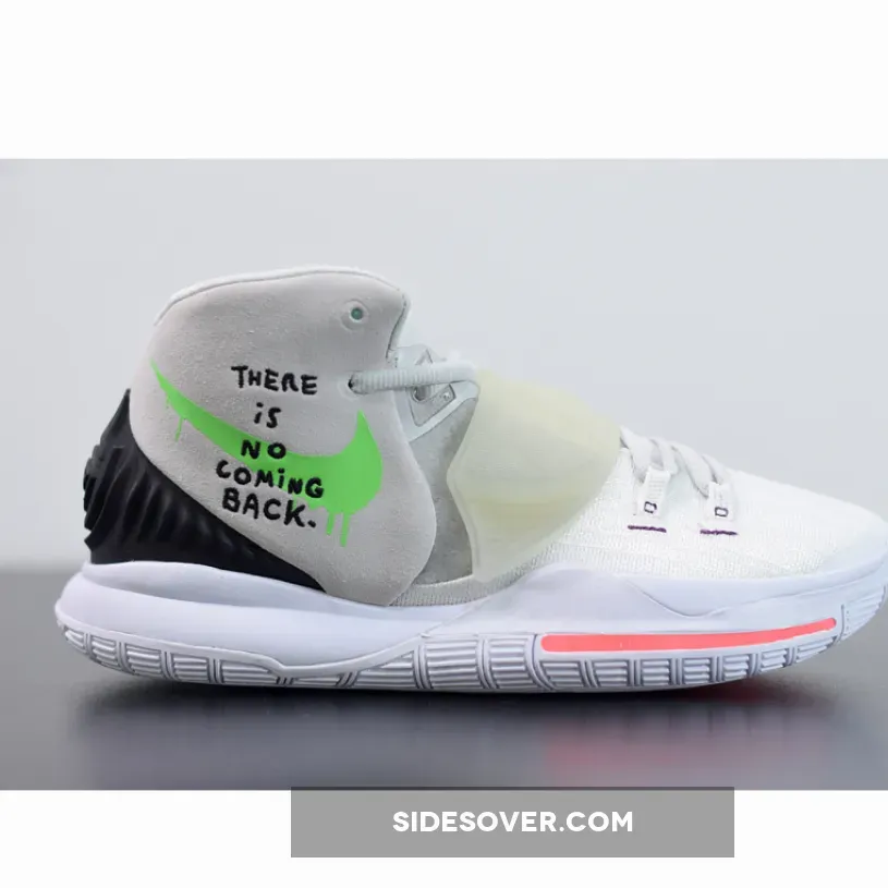 Nike Kyrie 6 'There Is No Coming Back' Photon Dust/Green Strike BQ4631-005 / kyrie 6 green