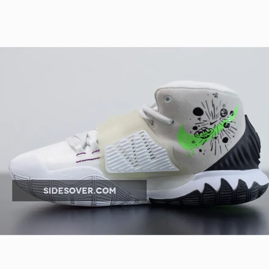 Nike Kyrie 6 'There Is No Coming Back' Photon Dust/Green Strike BQ4631-005 / kyrie 6 green