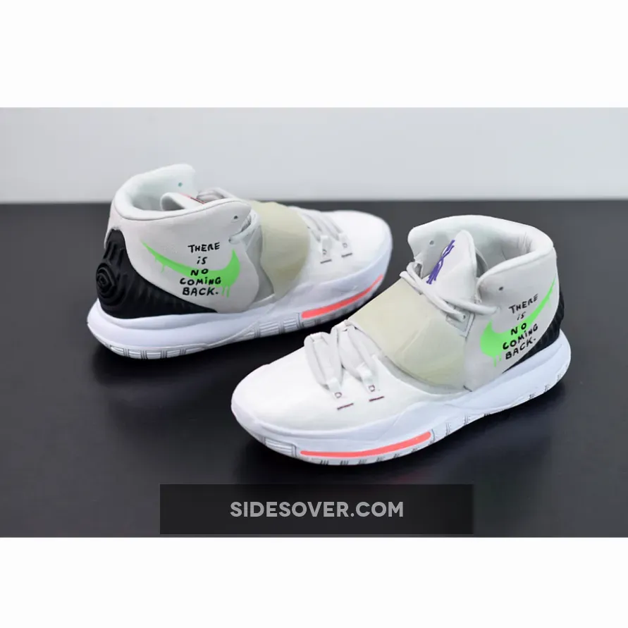 Nike Kyrie 6 'There Is No Coming Back' Photon Dust/Green Strike BQ4631-005 / kyrie 6 green