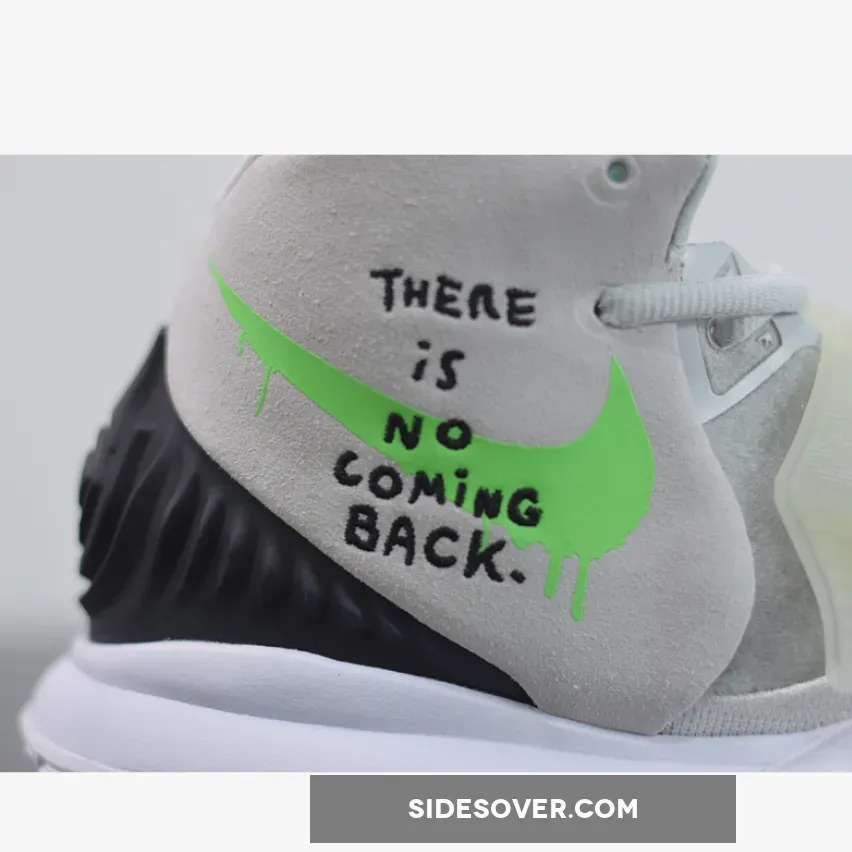 Nike Kyrie 6 'There Is No Coming Back' Photon Dust/Green Strike BQ4631-005 / kyrie 6 green