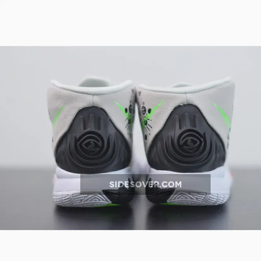 Nike Kyrie 6 'There Is No Coming Back' Photon Dust/Green Strike BQ4631-005 / kyrie 6 green