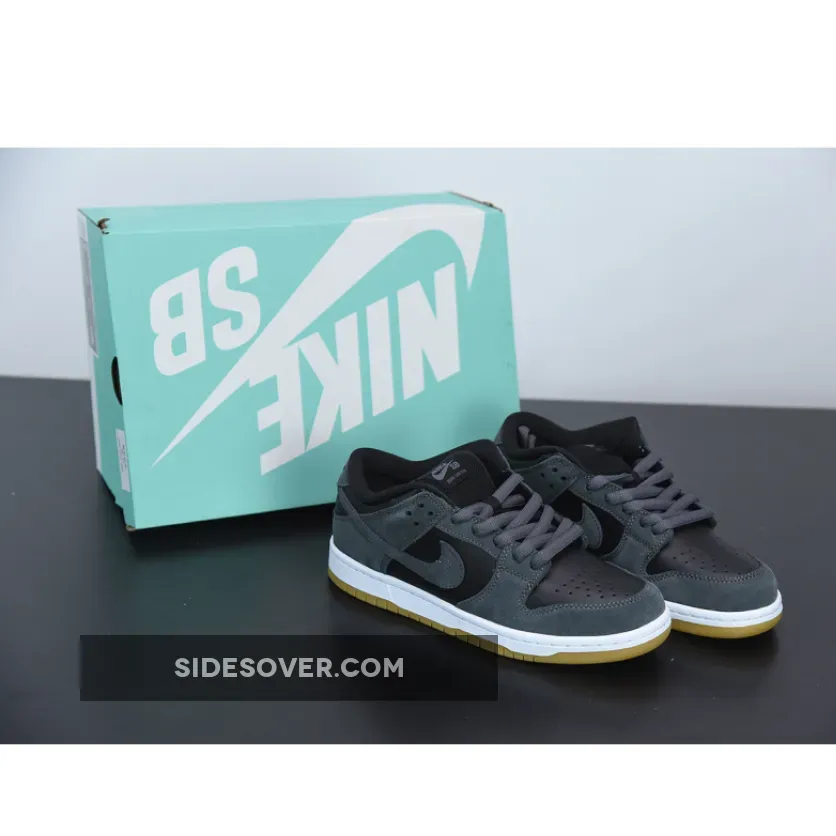 Nike SB Dunk Low Dark Grey/Black-White nike sb dunk low dark grey black gum