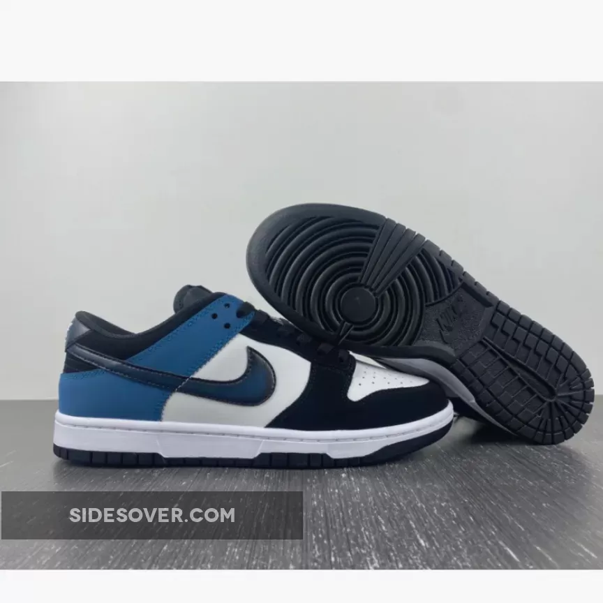 Nike Dunk Low Summit White/Industrial Blue-Black FD6923-100 Restock