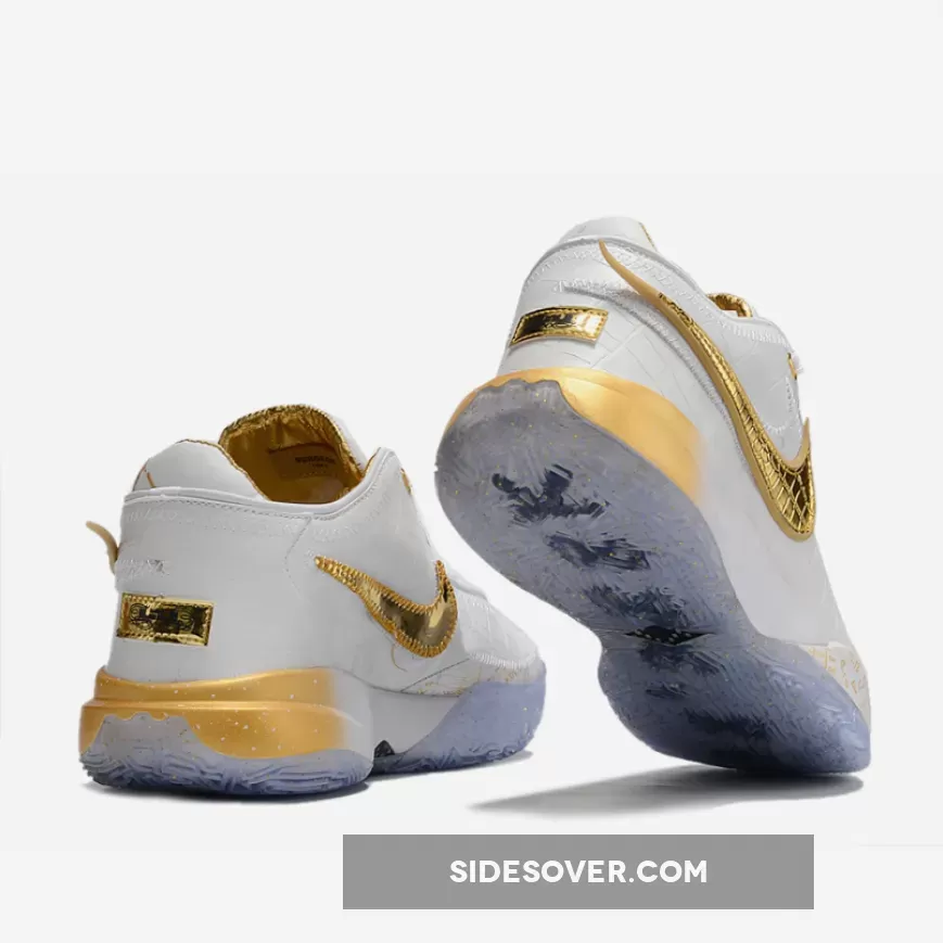 Nike LeBron 20 'The Moment' White Gold lebron 20 the moment