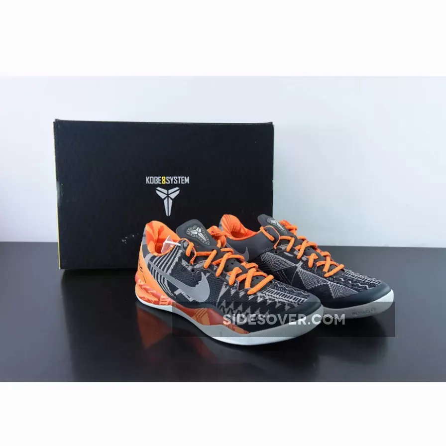 Nike Kobe 8 System 'BHM' Anthracite/Pure Platinum 583112-001 - kobe 8 black history month