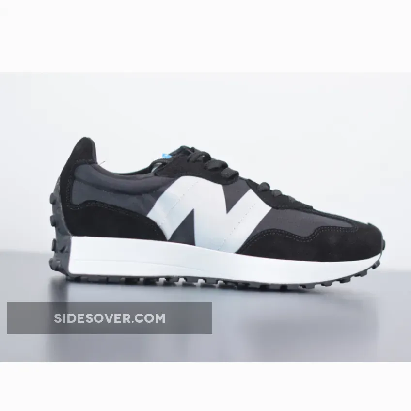 New Balance 327 Black And White MS327SFC Discount