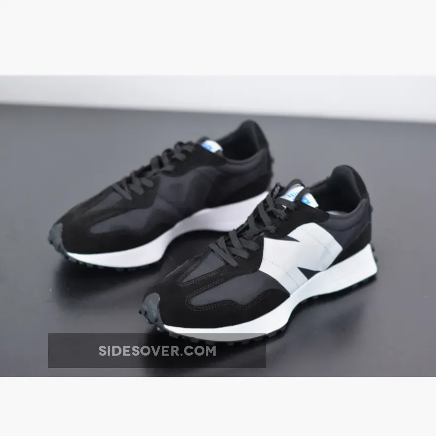 New Balance 327 Black And White MS327SFC Discount