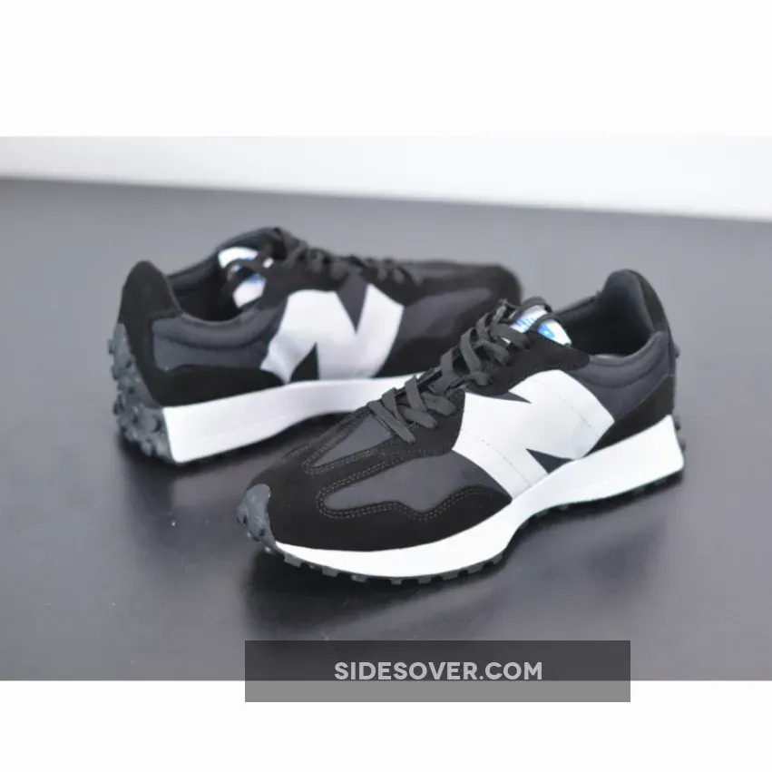 New Balance 327 Black And White MS327SFC Discount