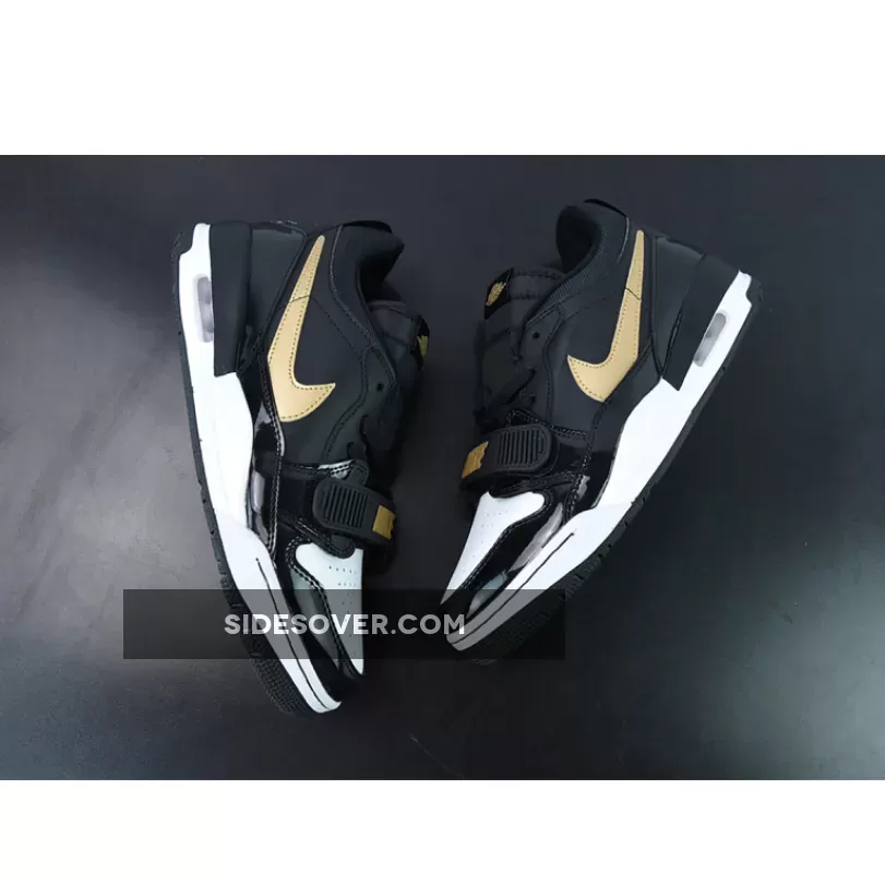 Jordan Legacy 312 Low Black Gold CD7069-071 / jordan legacy 312 low black and gold
