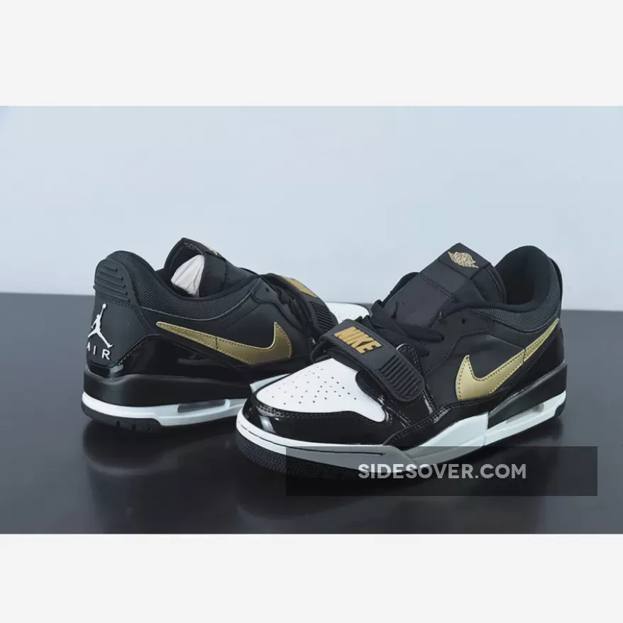 Jordan Legacy 312 Low Black Gold CD7069-071 / jordan legacy 312 low black and gold
