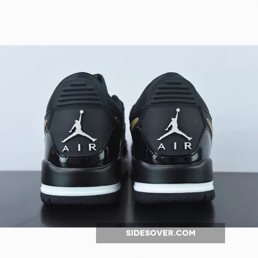 Jordan Legacy 312 Low Black Gold CD7069-071 / jordan legacy 312 low black and gold