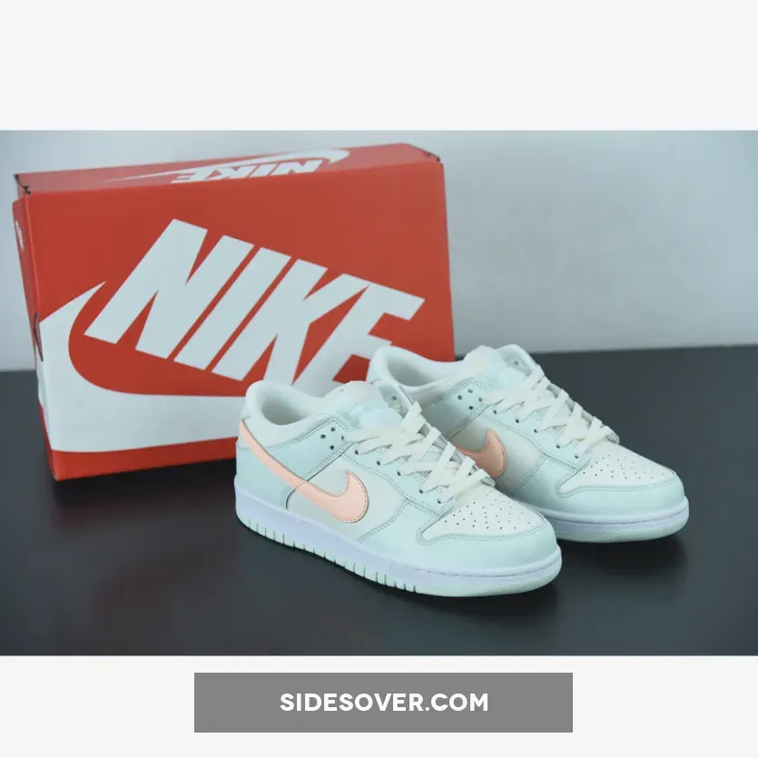 Nike Dunk Low Sail/Crimson Tint-Barely Green For Sale Womens Sneakers