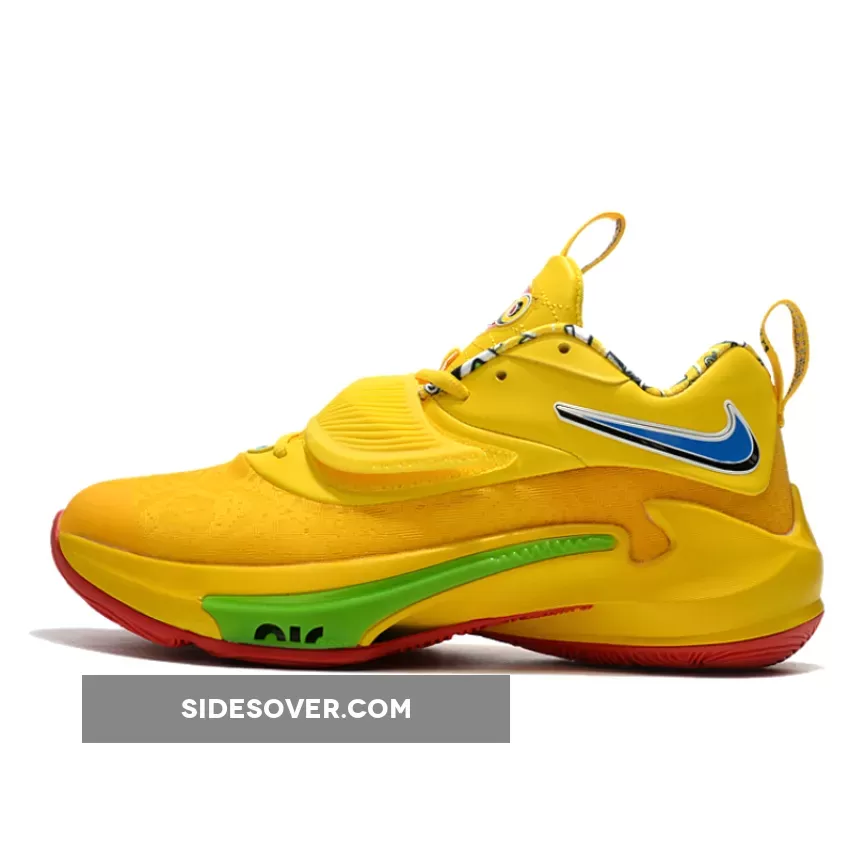 UNO X Nike Zoom Freak 3 Yellow/Blue-Green DC9364-700 / zoom freak 3 green