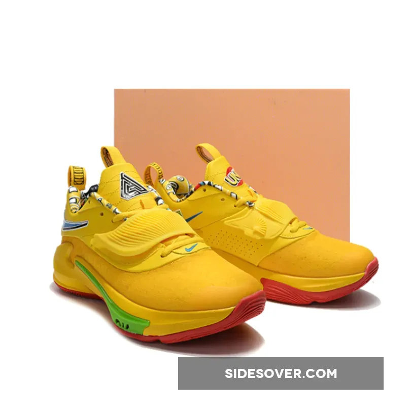 UNO X Nike Zoom Freak 3 Yellow/Blue-Green DC9364-700 / zoom freak 3 green