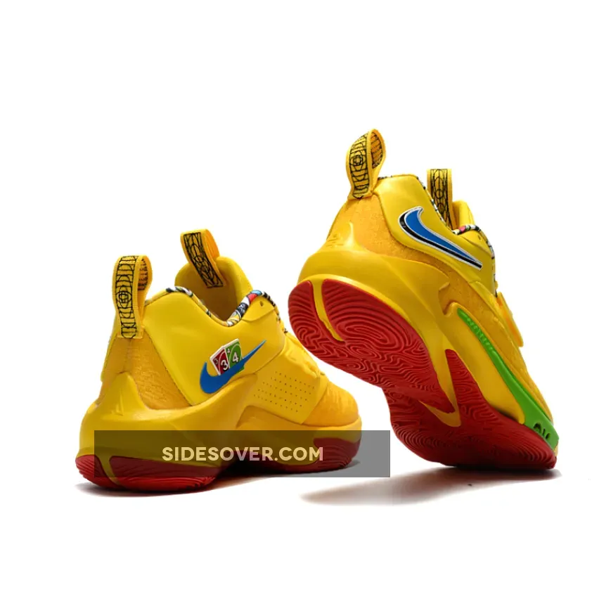 UNO X Nike Zoom Freak 3 Yellow/Blue-Green DC9364-700 / zoom freak 3 green