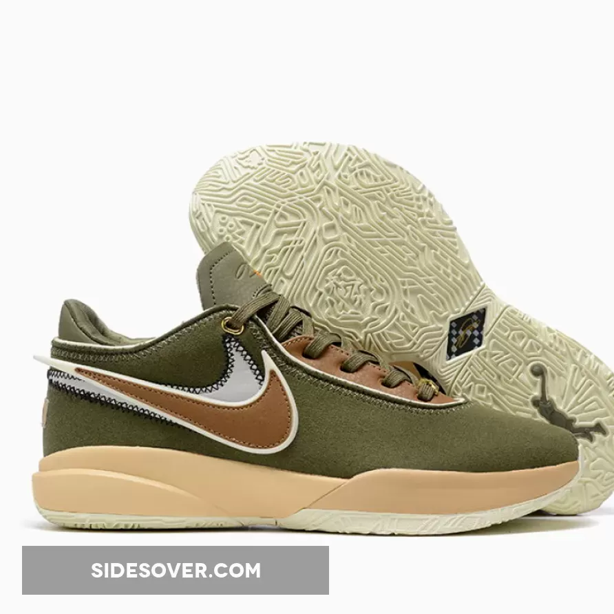 Nike LeBron 20 'Olive Suede' Multi-Color DV1193-901 New Releases