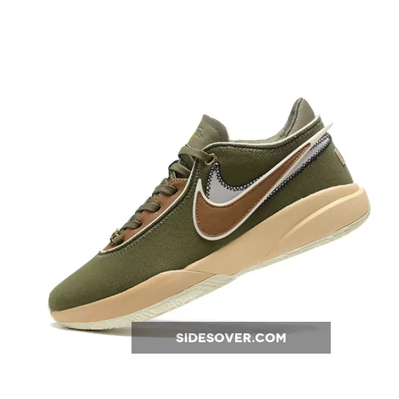 Nike LeBron 20 'Olive Suede' Multi-Color DV1193-901 New Releases