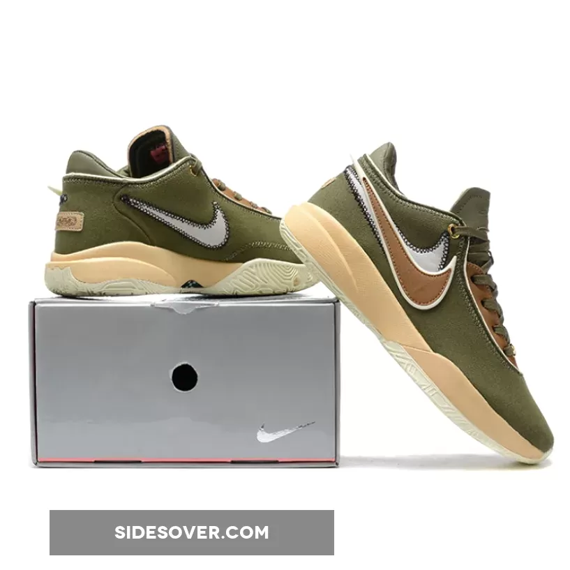 Nike LeBron 20 'Olive Suede' Multi-Color DV1193-901 New Releases