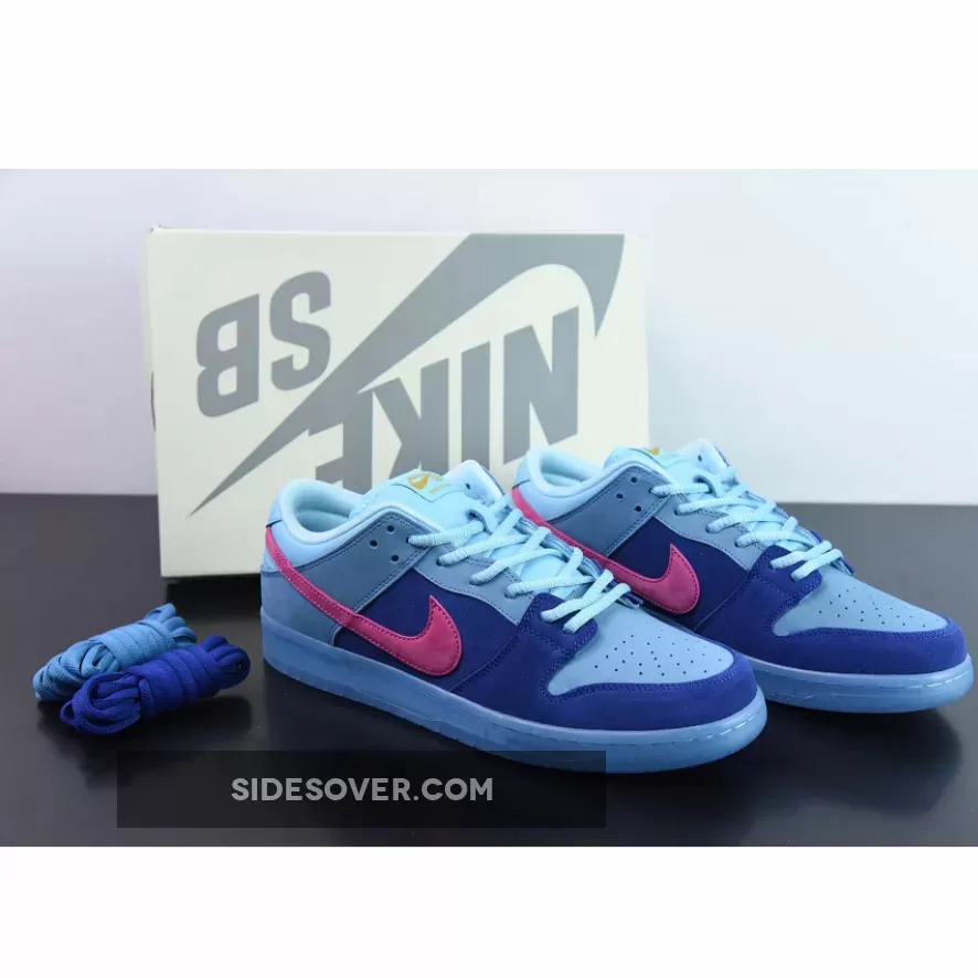 Run The Jewels x Nike SB Dunk Low Deep Royal Blue/Pink-Blue Chill