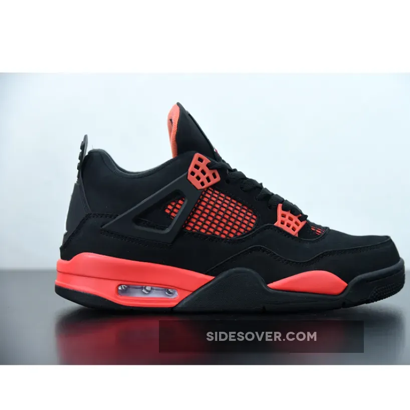 Jordan 4 Retro Red Thunder Welcome Offer | black n red 4s Jordan 4 Retro Red Thunder Welcome Offer | black n red 4s