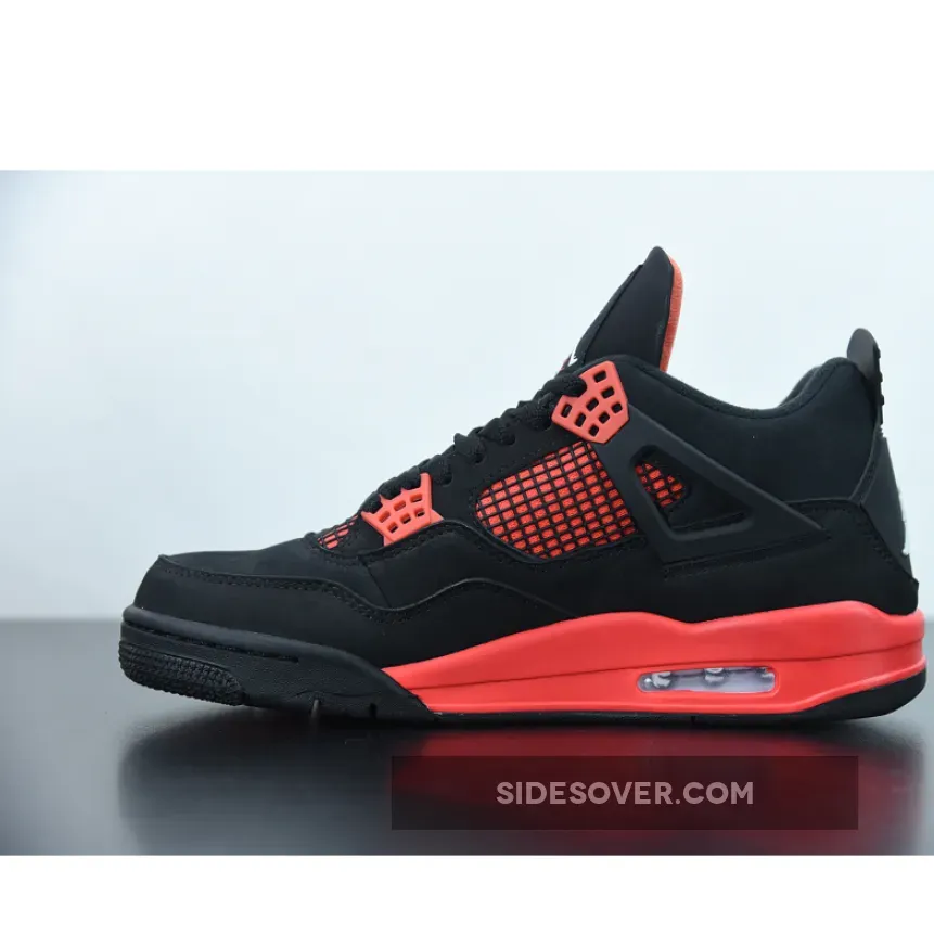 Jordan 4 Retro Red Thunder Welcome Offer | black n red 4s Jordan 4 Retro Red Thunder Welcome Offer | black n red 4s