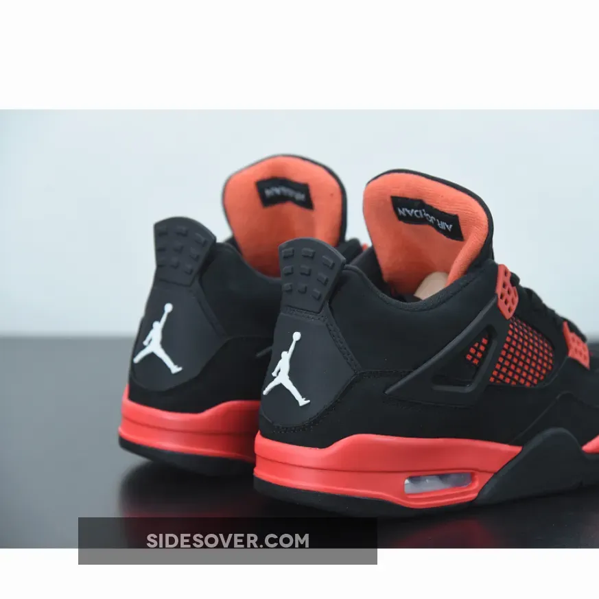 Jordan 4 Retro Red Thunder Welcome Offer | black n red 4s Jordan 4 Retro Red Thunder Welcome Offer | black n red 4s