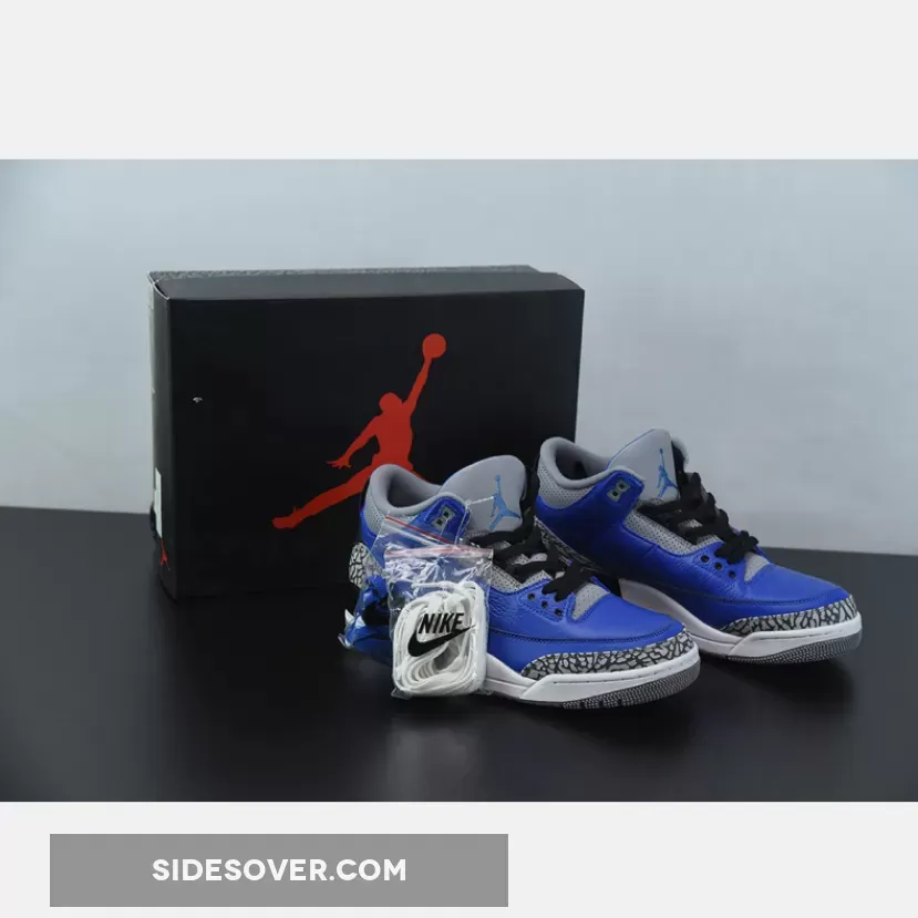 Air Jordan 3 Retro VARSITY ROYAL/VARSITY ROYAL AJ3 - retro 3 royal blue