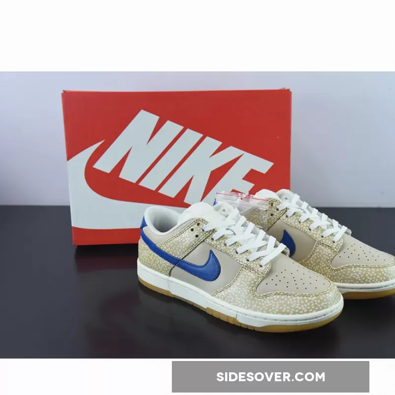 Nike Dunk Low Sesame/Blue Jay-Sail-Sanddrift-White-University Gold #blue and gold dunks low