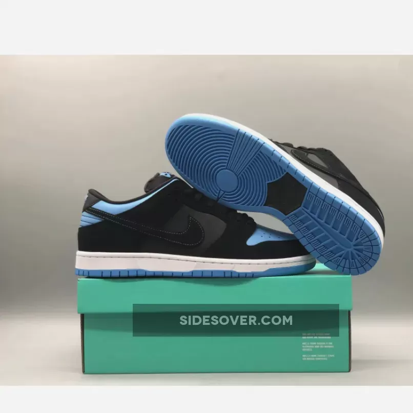 Nike SB Dunk Low Black/University Blue-White | blue hue dunks