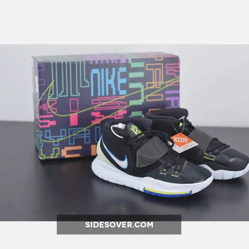 Nike Kyrie 6 'Shutter Shades' Black/White-Soar-Dynamic Yellow Kyrie Irving Sunglasses BQ4630-004